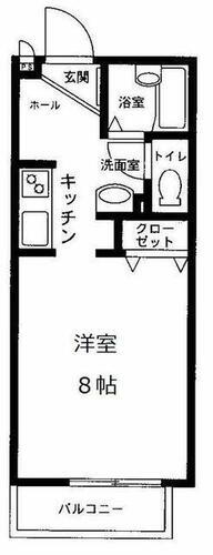 神奈川県横浜市青葉区田奈町 青葉台駅 ワンルーム アパート 賃貸物件詳細