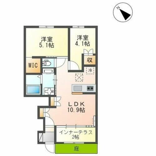 神奈川県相模原市南区西大沼２丁目 古淵駅 2LDK アパート 賃貸物件詳細