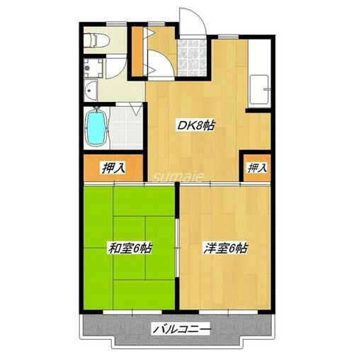 東京都北区上十条１丁目 十条駅 2DK マンション 賃貸物件詳細