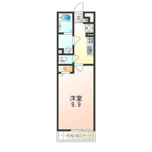 大阪府東大阪市足代南２丁目 布施駅 1K アパート 賃貸物件詳細
