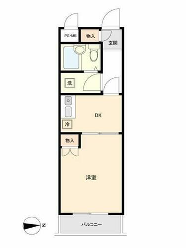 神奈川県川崎市宮前区馬絹３丁目 宮崎台駅 1K マンション 賃貸物件詳細