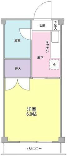 東京都板橋区幸町 大山駅 1K マンション 賃貸物件詳細