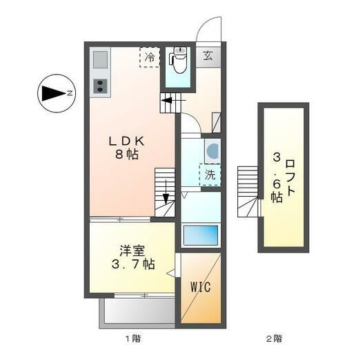 愛知県名古屋市西区名塚町３丁目 賃貸アパート
