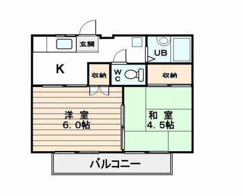 フラワーハイツ 1階 2K 賃貸物件詳細