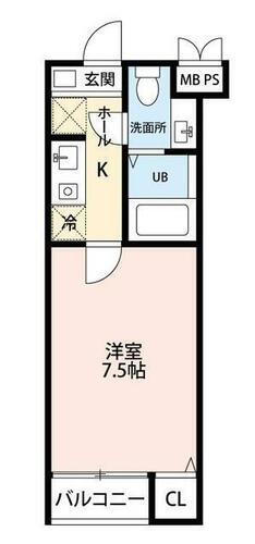 千葉県柏市中新宿１丁目 北小金駅 1K アパート 賃貸物件詳細