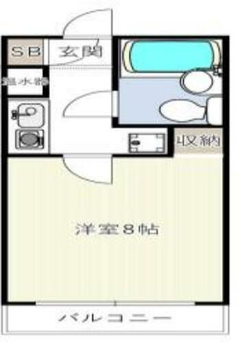 東京都八王子市堀之内２丁目 京王堀之内駅 1K マンション 賃貸物件詳細