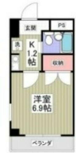 東京都墨田区文花２丁目 小村井駅 1K マンション 賃貸物件詳細