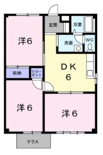 千葉県鎌ケ谷市鎌ケ谷５丁目 鎌ヶ谷大仏駅 3DK アパート 賃貸物件詳細