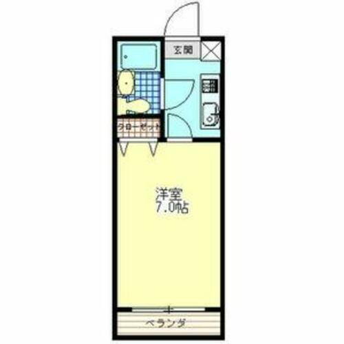 東京都町田市大蔵町 鶴川駅 1K マンション 賃貸物件詳細