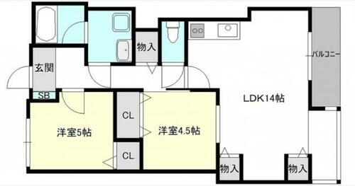 兵庫県姫路市網干区新在家 山陽網干駅 2LDK マンション 賃貸物件詳細