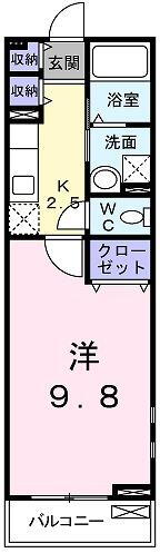 兵庫県姫路市飾磨区阿成 手柄駅 1K アパート 賃貸物件詳細