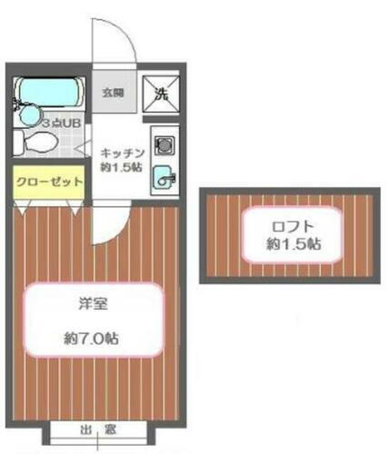 千葉県市川市新井２丁目 南行徳駅 1K アパート 賃貸物件詳細