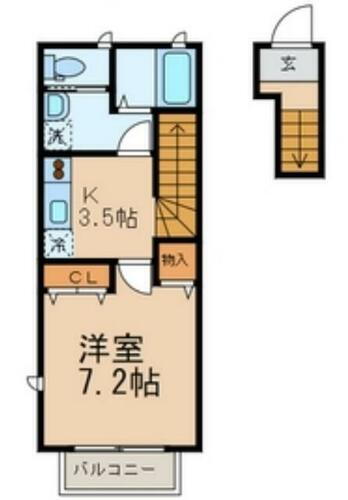 東京都北区赤羽西２丁目 赤羽駅 1K アパート 賃貸物件詳細