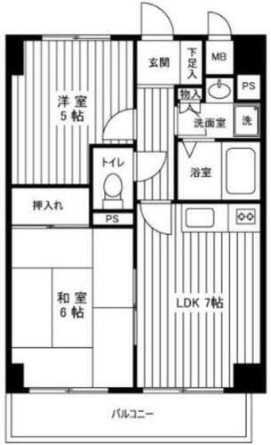 東京都足立区加平１丁目 北綾瀬駅 2LDK マンション 賃貸物件詳細