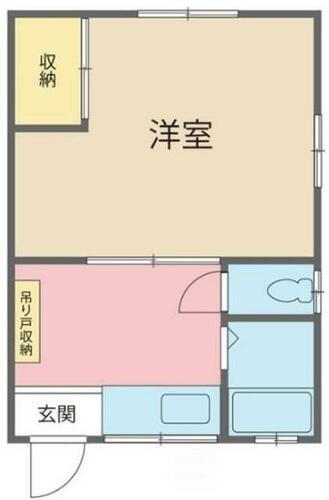 神奈川県平塚市東八幡２丁目 平塚駅 1DK アパート 賃貸物件詳細
