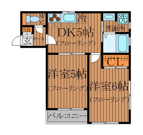 東京都中野区沼袋３丁目 沼袋駅 2DK アパート 賃貸物件詳細