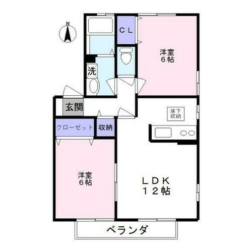 東京都国分寺市東元町３丁目 国分寺駅 2LDK アパート 賃貸物件詳細