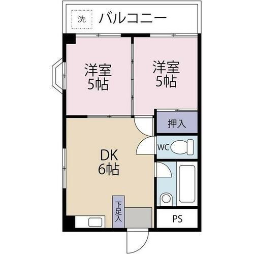 埼玉県さいたま市浦和区北浦和５丁目 北浦和駅 2DK マンション 賃貸物件詳細
