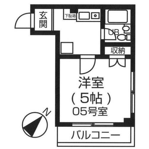 埼玉県さいたま市浦和区針ヶ谷２丁目 与野駅 1K マンション 賃貸物件詳細