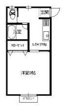 岩手県盛岡市厨川４丁目 1K アパート 賃貸物件詳細