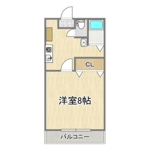 熊本県熊本市中央区上通町 藤崎宮前駅 1K マンション 賃貸物件詳細