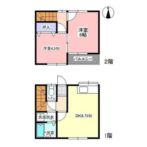 千葉県野田市尾崎 川間駅 2DK 一戸建て 賃貸物件詳細