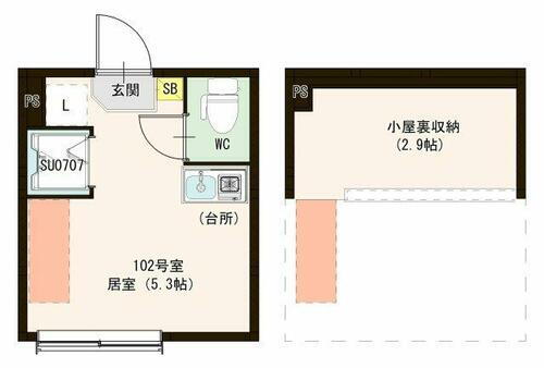東京都足立区柳原２丁目 賃貸アパート