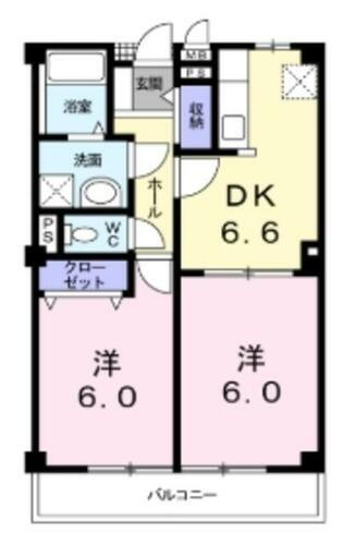 千葉県鎌ケ谷市東鎌ケ谷２丁目 鎌ヶ谷大仏駅 2DK アパート 賃貸物件詳細