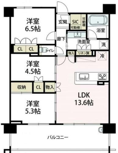 神奈川県横浜市港南区大久保２丁目 上大岡駅 3LDK マンション 賃貸物件詳細