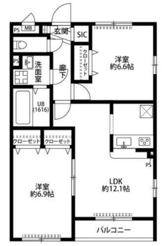 埼玉県川越市大字的場 的場駅 2LDK アパート 賃貸物件詳細