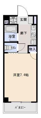 神奈川県相模原市南区上鶴間６丁目 東林間駅 1K マンション 賃貸物件詳細