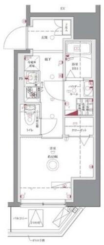 ＡＺＥＳＴ武蔵小杉 3階 1K 賃貸物件詳細