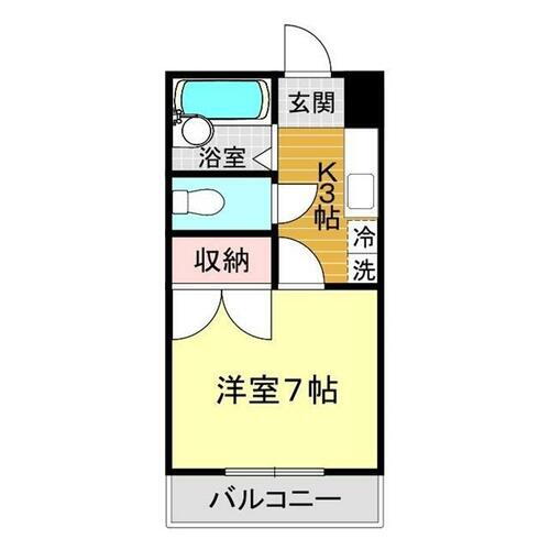 山口県下関市後田町４丁目 1K アパート 賃貸物件詳細
