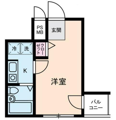 東京都豊島区目白５丁目 椎名町駅 1K マンション 賃貸物件詳細