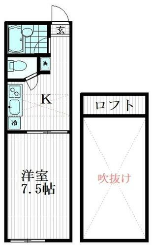 東京都江戸川区篠崎町６丁目 篠崎駅 1K アパート 賃貸物件詳細