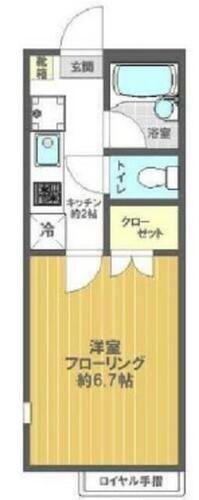 東京都江戸川区中央２丁目 新小岩駅 1K アパート 賃貸物件詳細