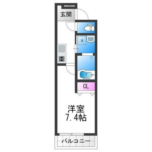 大阪府大阪市住之江区西住之江３丁目 住ノ江駅 1K アパート 賃貸物件詳細