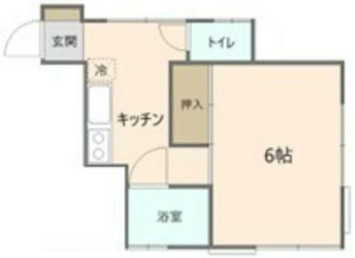神奈川県川崎市高津区二子１丁目 二子新地駅 1DK アパート 賃貸物件詳細