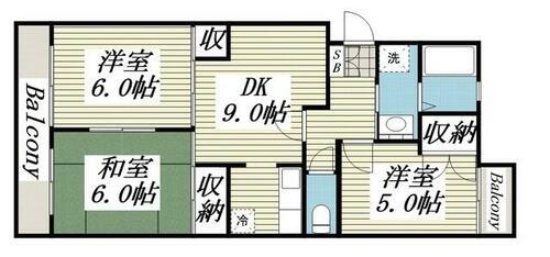 千葉県柏市西原４丁目 江戸川台駅 3DK マンション 賃貸物件詳細