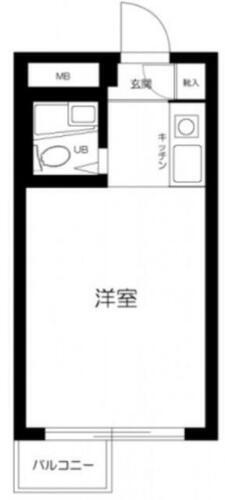 東京都中野区新井３丁目 沼袋駅 ワンルーム マンション 賃貸物件詳細