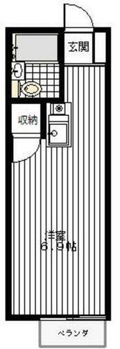 東京都東久留米市前沢４丁目 花小金井駅 ワンルーム アパート 賃貸物件詳細