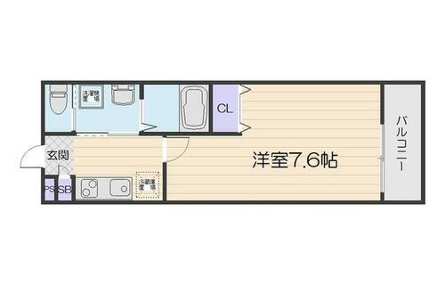 大阪府門真市石原町 古川橋駅 1K アパート 賃貸物件詳細