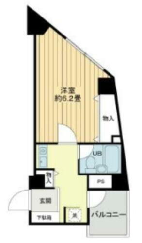 東京都北区赤羽１丁目 赤羽岩淵駅 1K マンション 賃貸物件詳細