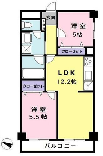 神奈川県横浜市青葉区新石川１丁目 あざみ野駅 2LDK マンション 賃貸物件詳細