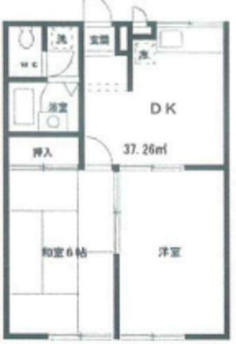 神奈川県横浜市戸塚区深谷町 大船駅 2DK アパート 賃貸物件詳細