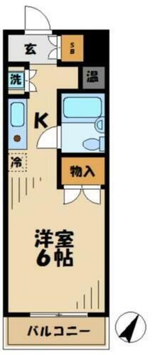 東京都多摩市豊ヶ丘１丁目 京王多摩センター駅 1K マンション 賃貸物件詳細