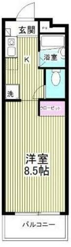 埼玉県川口市並木３丁目 西川口駅 ワンルーム マンション 賃貸物件詳細