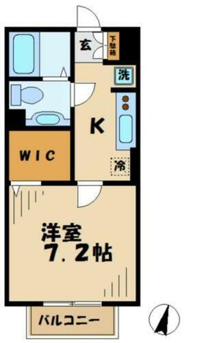 東京都八王子市上柚木 南大沢駅 1K アパート 賃貸物件詳細