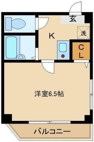 東京都大田区蒲田２丁目 京急蒲田駅 1K マンション 賃貸物件詳細