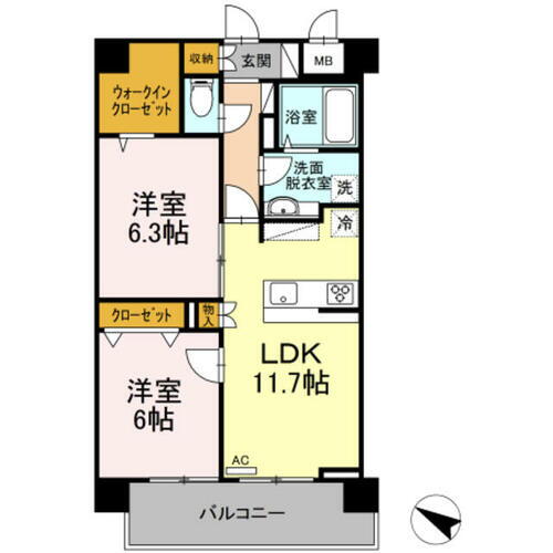 神奈川県横浜市青葉区荏田町 江田駅 2LDK マンション 賃貸物件詳細